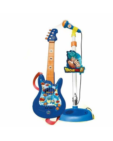 Chitarra da Bambino Dragon Ball Microfono Karaoke Chitarra da Bambino Dragon Ball Microfono Karaoke