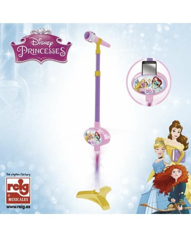 Microfono giocattolo Disney Princess In piedi MP3 Microfono giocattolo Disney Princess In piedi MP3
