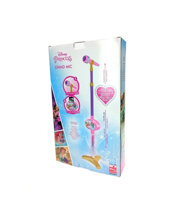 Microfono giocattolo Disney Princess In piedi MP3 Microfono giocattolo Disney Princess In piedi MP3