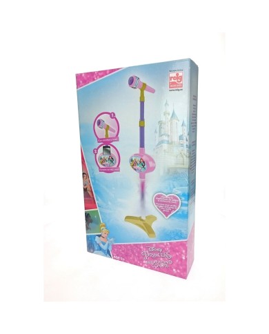 Microfono giocattolo Disney Princess In piedi MP3 Microfono giocattolo Disney Princess In piedi MP3