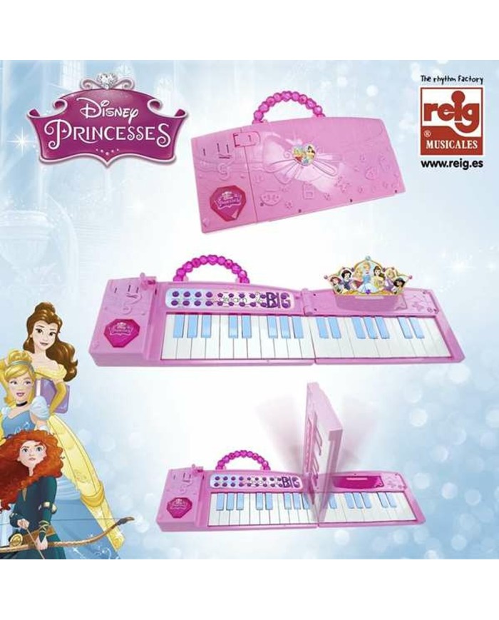 Pianoforte giocattolo Disney Princess Elettrico Pieghevole Rosa Pianoforte giocattolo Disney Princess Elettrico Pieghevole Rosa