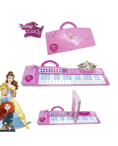 Pianoforte giocattolo Disney Princess Elettrico Pieghevole Rosa Pianoforte giocattolo Disney Princess Elettrico Pieghevole Rosa