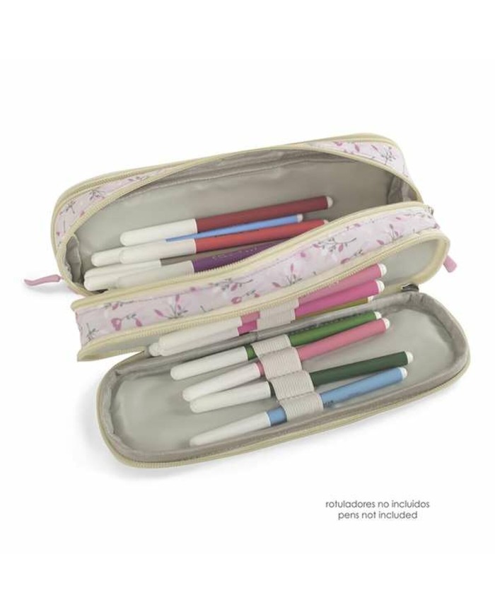 Plumier Triplo Decuevas Provenza 24 x 9 x 8,5 cm Plumier Triplo Decuevas Provenza 24 x 9 x 8,5 cm