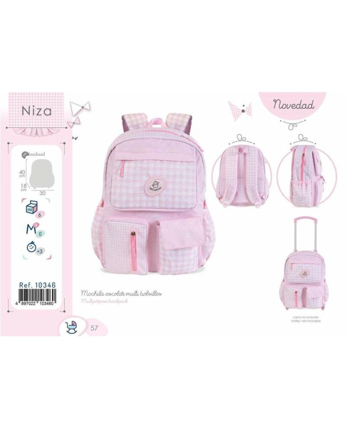 Zaino Scuola Decuevas Niza 40 x 18 x 30 cm Zaino Scuola Decuevas Niza 40 x 18 x 30 cm