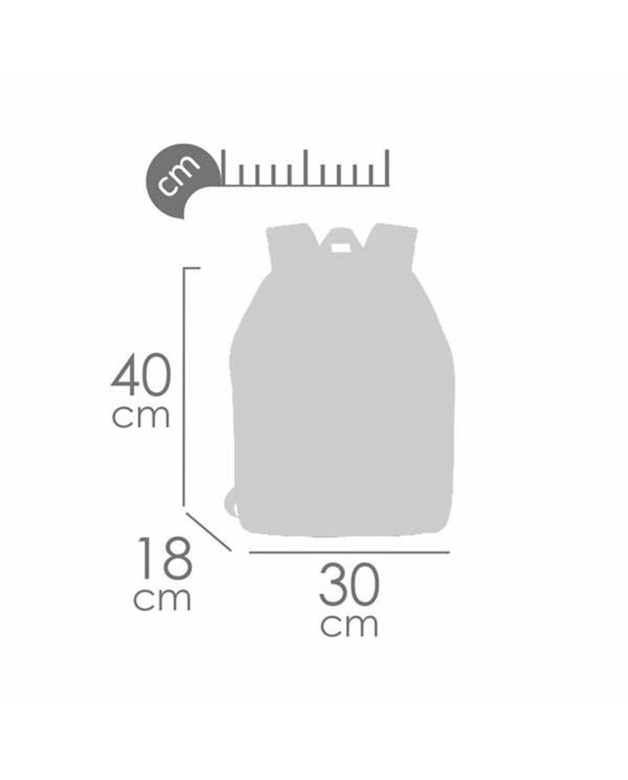 Zaino Scuola Decuevas Provenza 40 x 18 x 30 cm Zaino Scuola Decuevas Provenza 40 x 18 x 30 cm