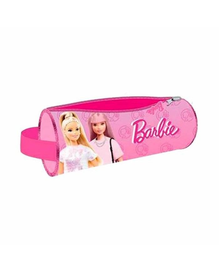 Astuccio Scuola Barbie 22 x 8 cm Rotondo