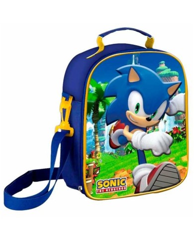 Zaino Scuola 3D Sonic 32 x 25 x 10 cm