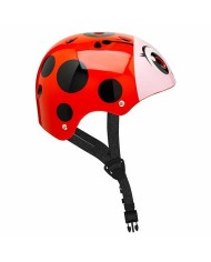 Casco da Ciclismo per Bambini Moltó Rosso Coccinella 26 x 21 x 16,5 cm