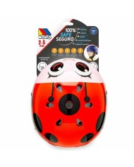 Casco da Ciclismo per Bambini Moltó Rosso Coccinella 26 x 21 x 16,5 cm