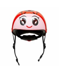 Casco da Ciclismo per Bambini Moltó Rosso Coccinella 26 x 21 x 16,5 cm