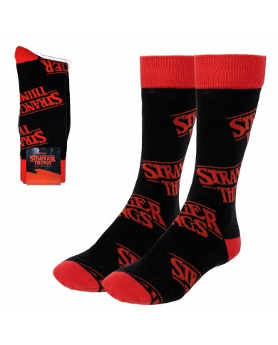 Calzini Stranger Things black Calzini Stranger Things black