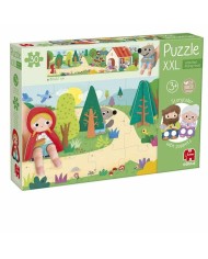 Puzzle per Bambini Diset XXL Cappuccetto Rosso 30 Pezzi