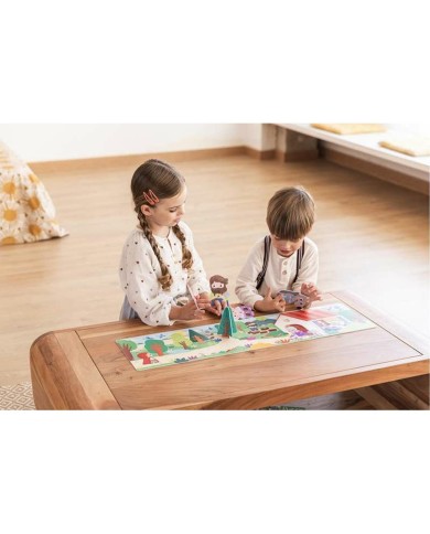 Puzzle per Bambini Diset XXL Cappuccetto Rosso 30 Pezzi Puzzle per Bambini Diset XXL Cappuccetto Rosso 30 Pezzi