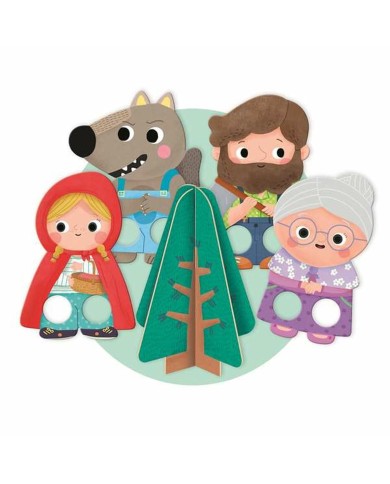 Puzzle per Bambini Diset XXL Cappuccetto Rosso 30 Pezzi Puzzle per Bambini Diset XXL Cappuccetto Rosso 30 Pezzi