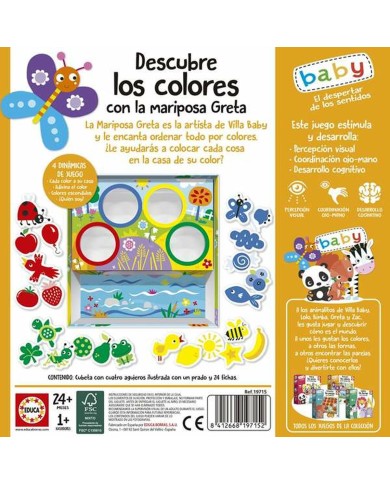 Gioco Educativo Educa Descubre los Colores con La Mariposa Greta (ES) Gioco Educativo Educa Descubre los Colores con La Mariposa Greta (ES)