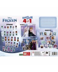 Set di Giochi di Abilità Frozen 4 in 1