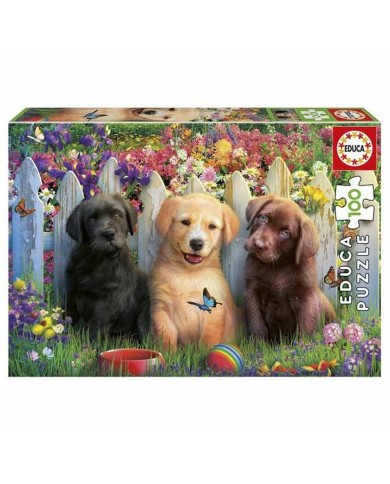 Puzzle Educa Doggies 100 Pezzi Puzzle Educa Doggies 100 Pezzi