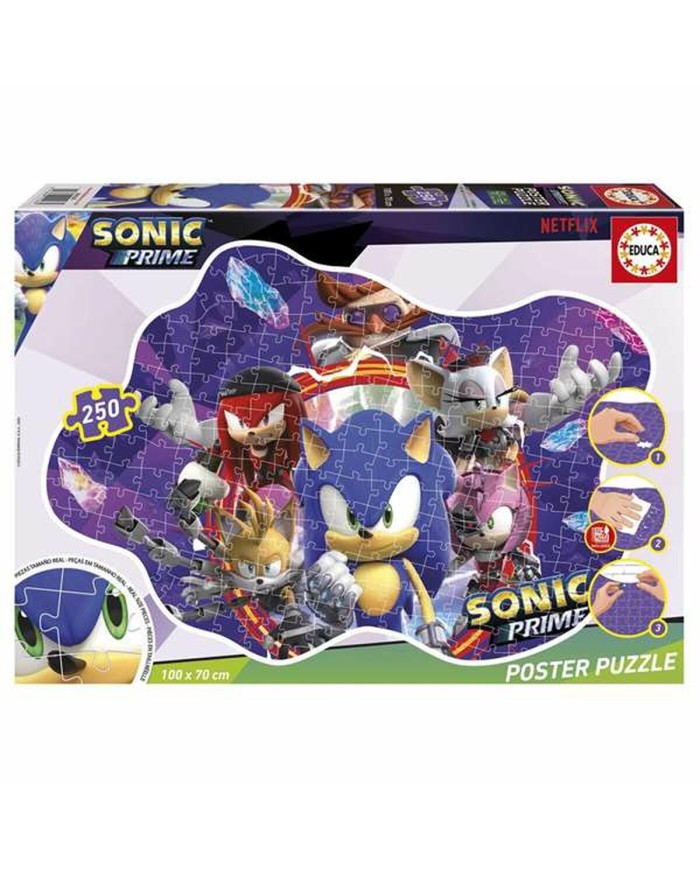 Set di 4 Puzzle Sonic Prime 250 Pezzi Set di 4 Puzzle Sonic Prime 250 Pezzi