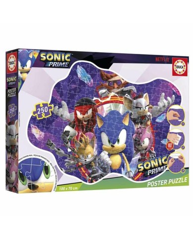 Set di 4 Puzzle Sonic Prime 250 Pezzi Set di 4 Puzzle Sonic Prime 250 Pezzi