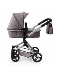 Carrozzina per Bambole Reig Combi Neo Pro 86 x 79 x 42 cm Grigio Carrozzina per Bambole Reig Combi Neo Pro 86 x 79 x 42 cm Grigio