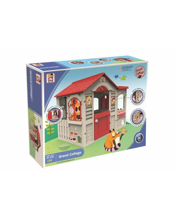 Casa da Gioco per Bambini Chicos Grand Cottage XL 122 x 103 x 104 cm