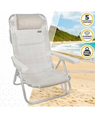 Sedia Pieghevole Colorbaby Bianco 48 x 46 x 84 cm Spiaggia Sedia Pieghevole Colorbaby Bianco 48 x 46 x 84 cm Spiaggia