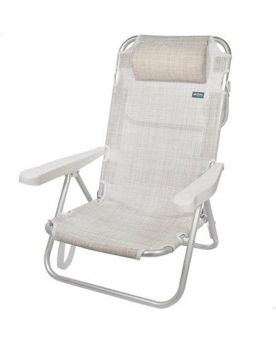 Sedia Pieghevole Colorbaby Bianco 48 x 46 x 84 cm Spiaggia Sedia Pieghevole Colorbaby Bianco 48 x 46 x 84 cm Spiaggia
