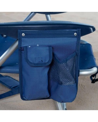 Sedia Pieghevole Colorbaby Blu scuro 51 x 45 x 76 cm Spiaggia Sedia Pieghevole Colorbaby Blu scuro 51 x 45 x 76 cm Spiaggia