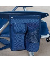 Sedia Pieghevole Colorbaby Blu scuro 51 x 45 x 76 cm Spiaggia