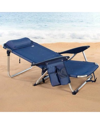 Sedia Pieghevole Colorbaby Blu scuro 51 x 45 x 76 cm Spiaggia Sedia Pieghevole Colorbaby Blu scuro 51 x 45 x 76 cm Spiaggia