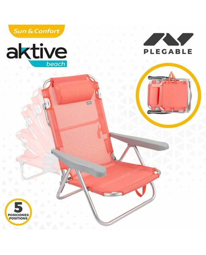 Sedia Pieghevole Colorbaby Flamingo Rosa 48 x 46 x 84 cm Spiaggia Sedia Pieghevole Colorbaby Flamingo Rosa 48 x 46 x 84 cm Spiaggia