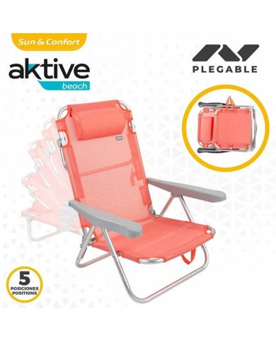 Sedia Pieghevole Colorbaby Flamingo Rosa 48 x 46 x 84 cm Spiaggia Sedia Pieghevole Colorbaby Flamingo Rosa 48 x 46 x 84 cm Spiaggia