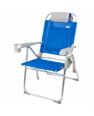 Sedia da Spiaggia Colorbaby Rosa 48 x 57 x 99 cm Multiposizione