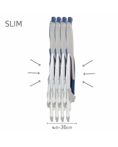 Sedia Pieghevole Colorbaby Azzurro 47 x 60 x 94 cm Sedia Pieghevole Colorbaby Azzurro 47 x 60 x 94 cm