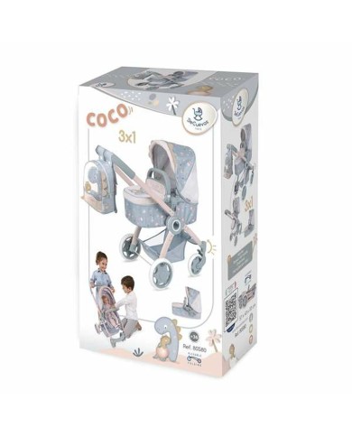 Carrozzina per Bambole Decuevas Coco 41 x 62 x 70 cm Carrozzina per Bambole Decuevas Coco 41 x 62 x 70 cm
