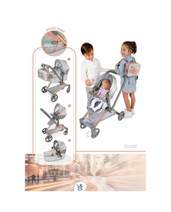 Carrozzina per Bambole Decuevas 50 cm