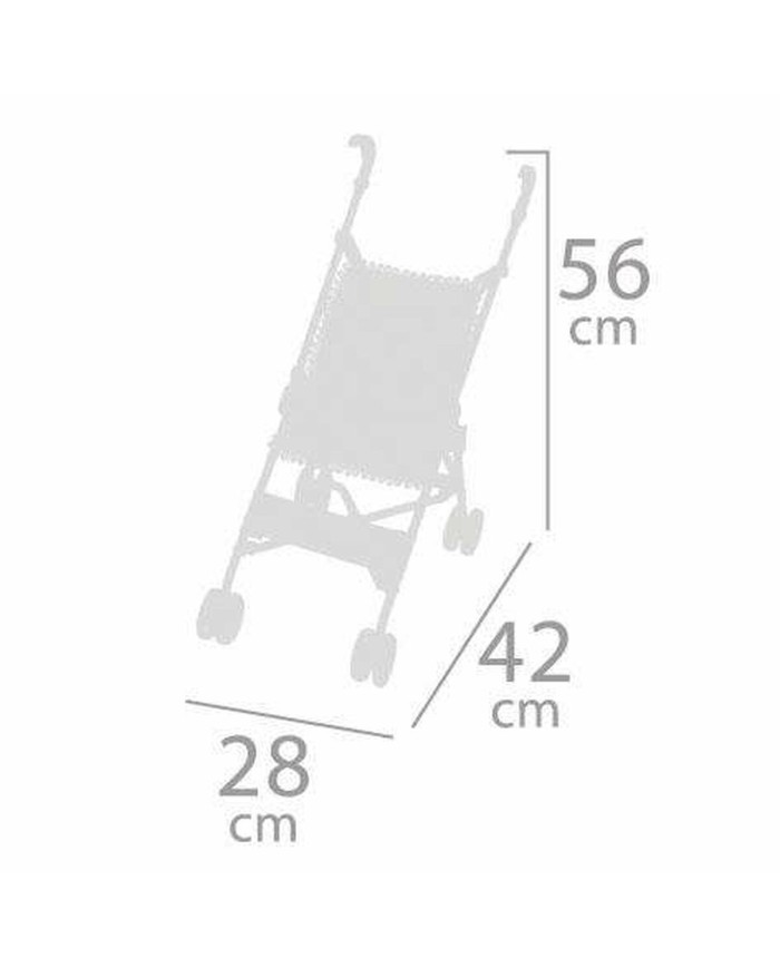 Carrozzina per Bambole Decuevas Verona 28 x 42 x 56 cm