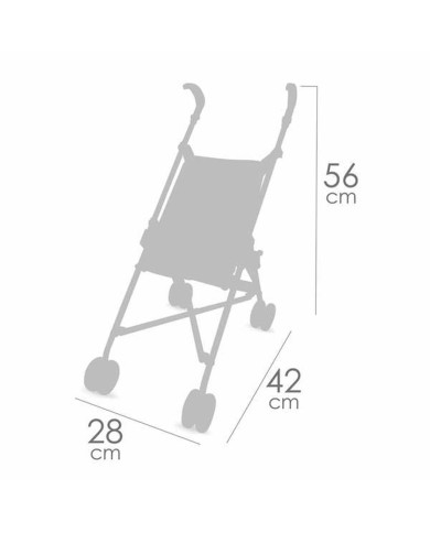 Carrozzina per Bambole Decuevas Koala 28 x 42 x 56 cm