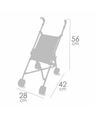Carrozzina per Bambole Decuevas Coco 48 cm 28 x 42 x 56 cm Carrozzina per Bambole Decuevas Coco 48 cm 28 x 42 x 56 cm