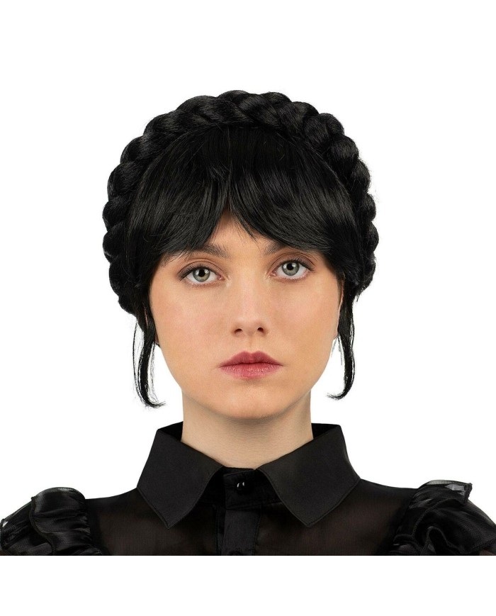 Parrucca My Other Me Nero Trecce