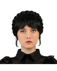 Parrucca My Other Me Nero Trecce
