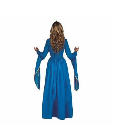 Costume per Adulti My Other Me Azzurro Principessa Medievale XXL