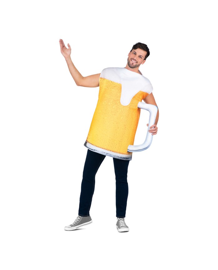 Costume per Adulti My Other Me Boccale di Birra Taglia unica Costume per Adulti My Other Me Boccale di Birra Taglia unica