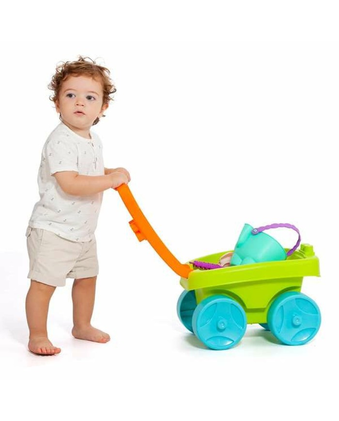 Carrello da Spiaggia con Accessori Moltó 6 Pezzi