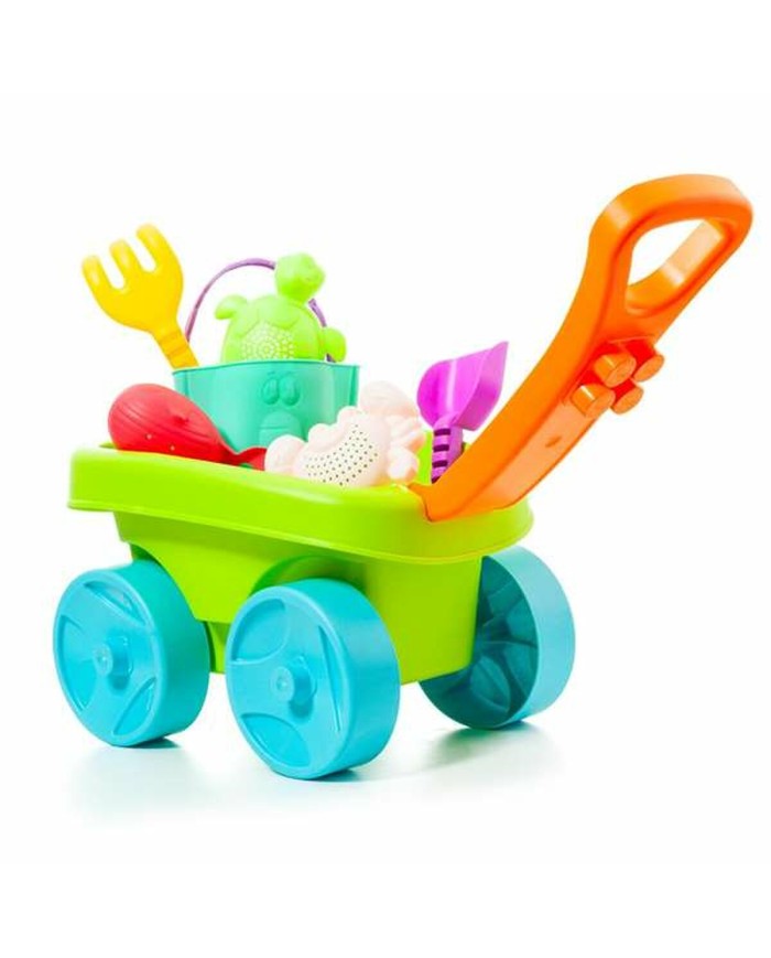 Carrello da Spiaggia con Accessori Moltó 6 Pezzi