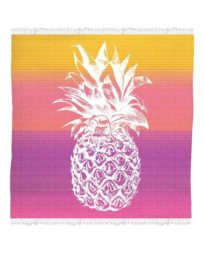 Telo da Mare Secaneta Fouta 170 x 170 cm Doppia Ananas