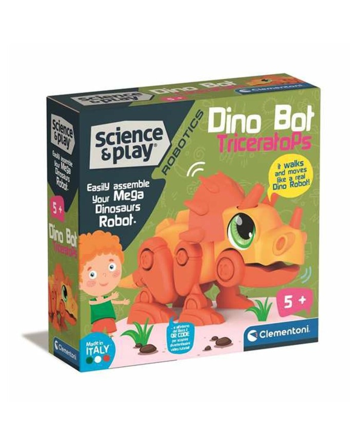 Set di Costruzioni Clementoni Dino Bot Triceratops 20 x 20 x 6 cm Set di Costruzioni Clementoni Dino Bot Triceratops 20 x 20 x 6 cm