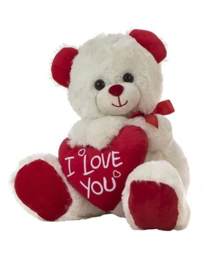 Peluche I love you Orso Cuore 28 cm