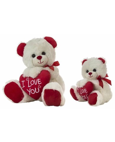 Peluche I love you Orso Cuore 28 cm Peluche I love you Orso Cuore 28 cm