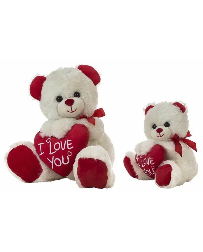 Peluche I love you Orso Cuore 28 cm